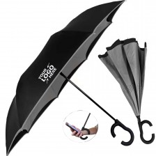 ViceVersa Inverted Umbrella with C Handle